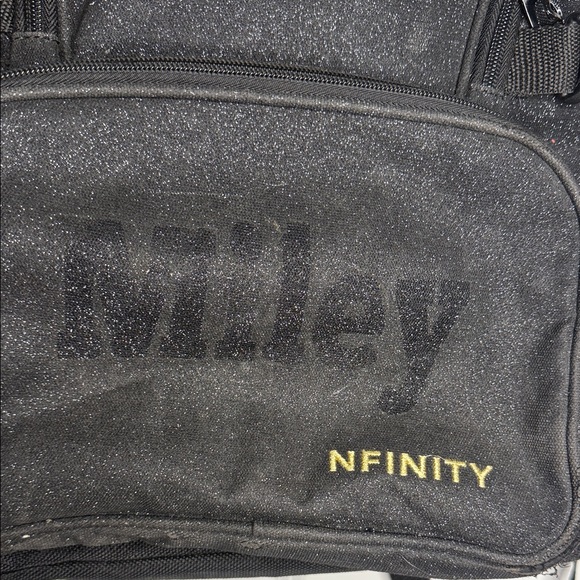NFINITY Black Backpack with Gold Logo - Picture 2 of 6